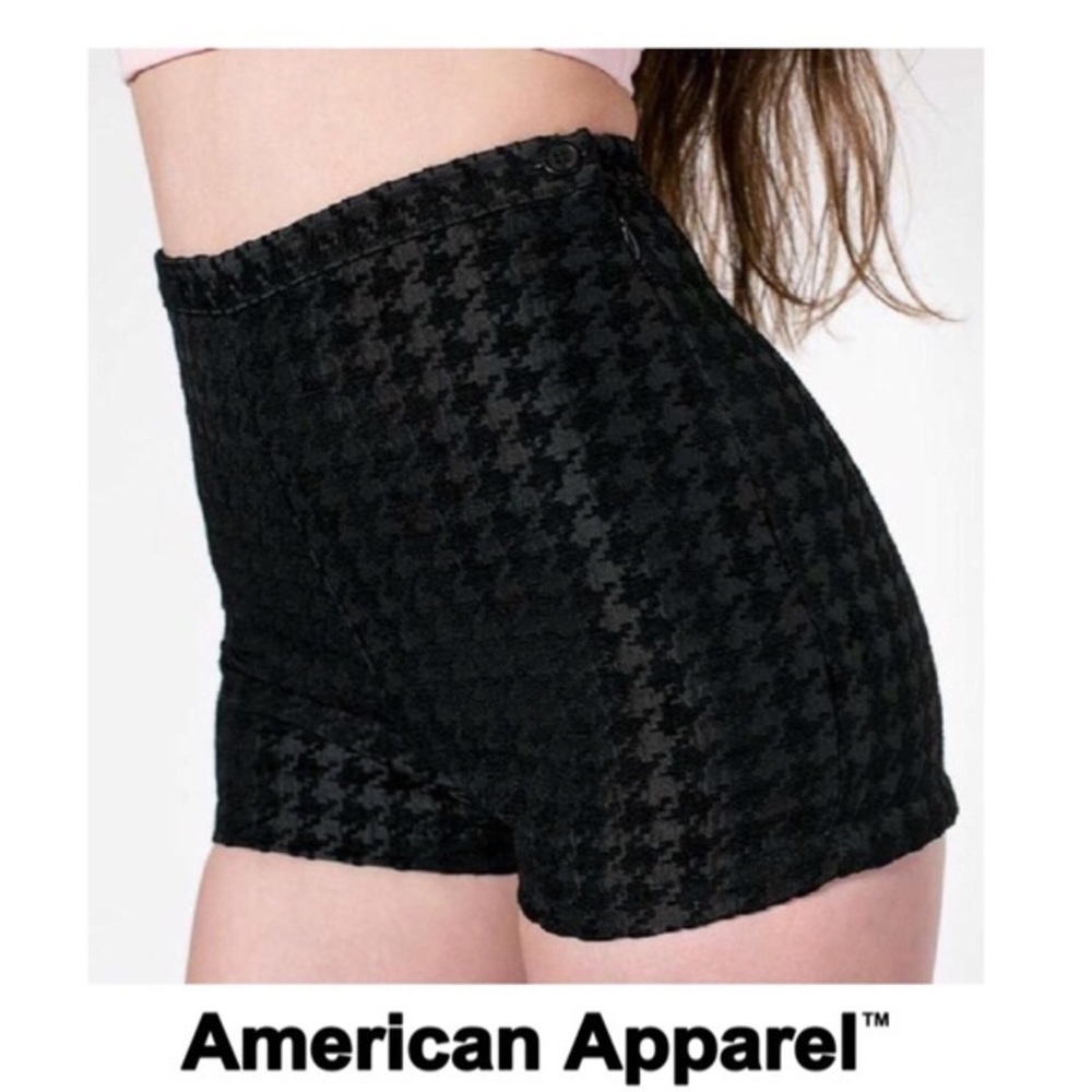 Houndstooth American Apparel Shorts
